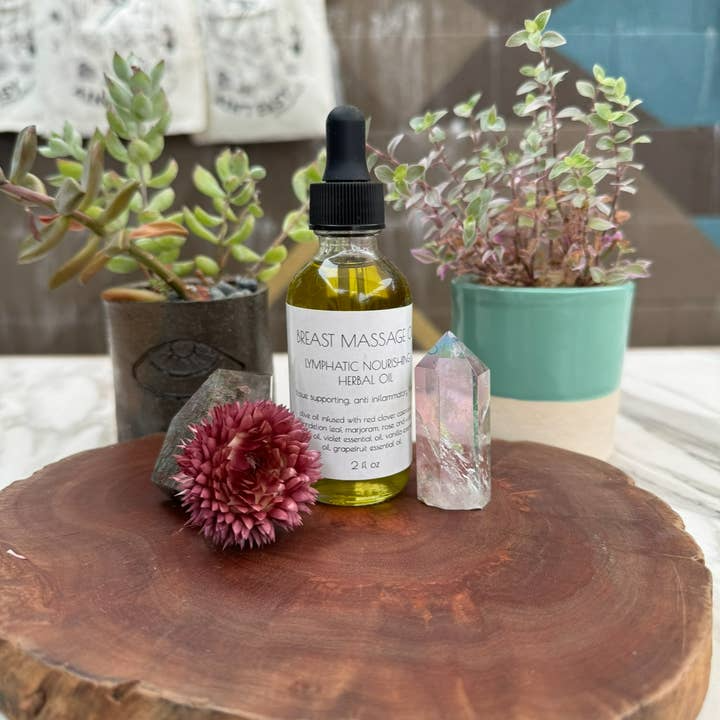 Lymphatic Breast Massage Oil