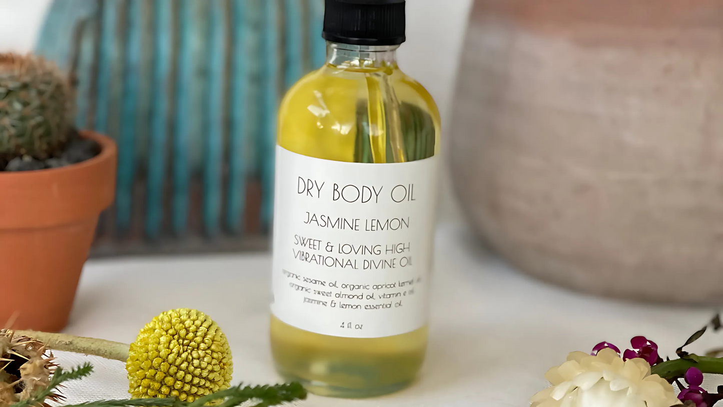 Jasmine & Lemon Body Oil
