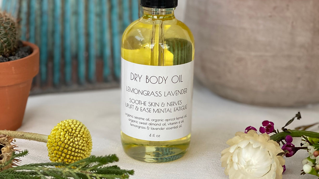 Lemongrass & Lavender Body Oil