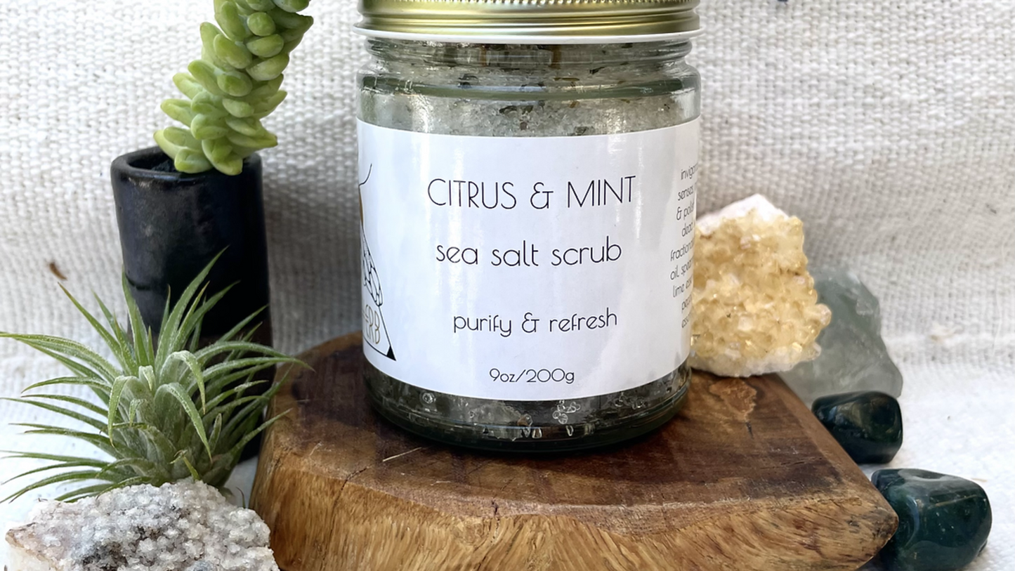 Citrus & Mint Body Scrub