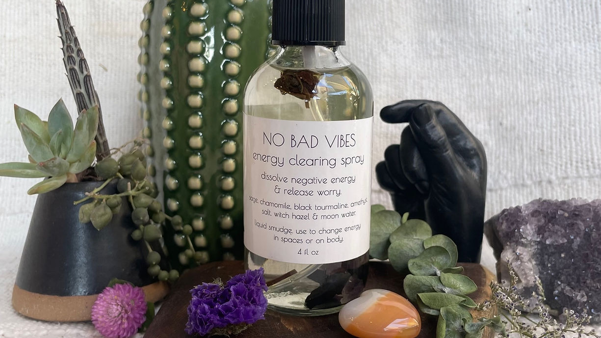 No Bad Vibes Liquid Smudge Spray